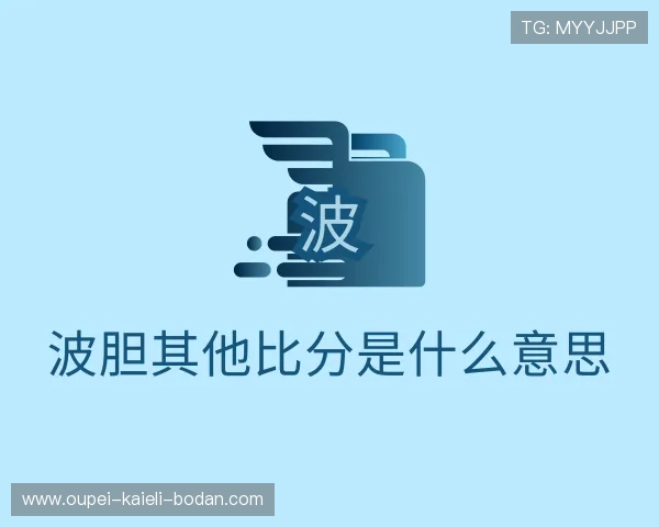 认识足球波胆是什么意思